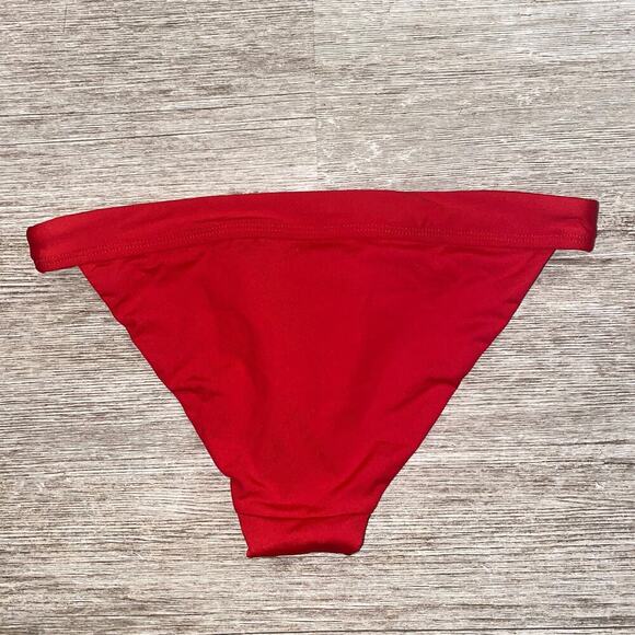 NWT Andie Swim The Banded Cheeky Bottom Cherry Red Size XS - Picture 7 of 8